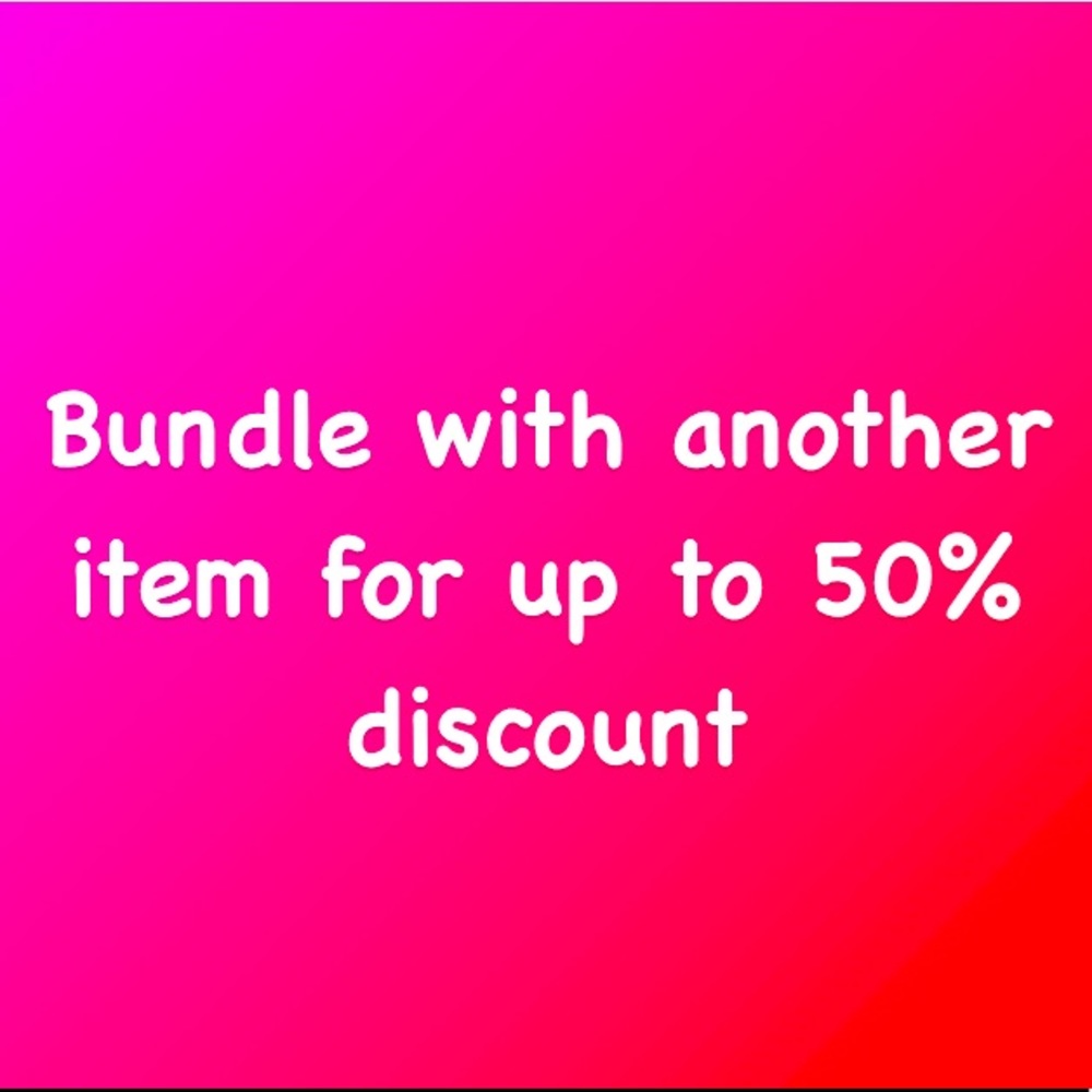 Bundle for discount! 💰💰💰